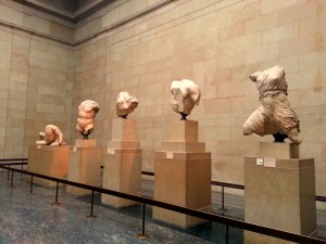 Esculturas-gregas-no-British-Museum-em-Londres