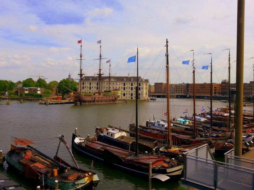 Navio Companhia das Indias Orientais  roteiro 3 dias Amsterdam 