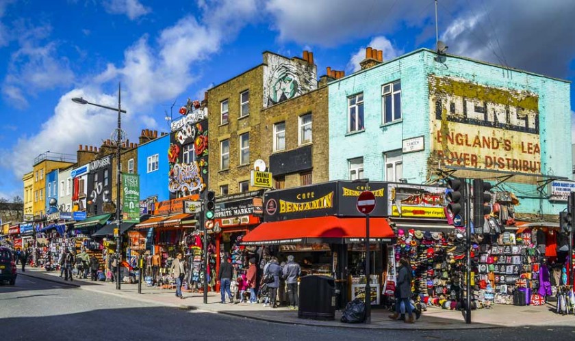 Camden Town Compras em Londres Mundo em Prosa