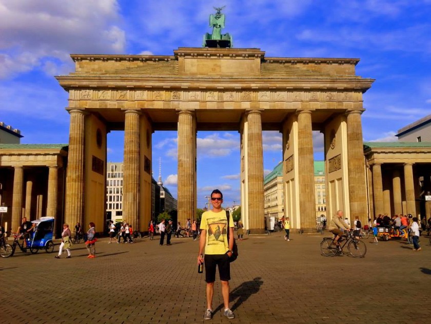 Pedro Guedes Brandenburg Tor Portão de Brandeburgo o que fazer em Berlim