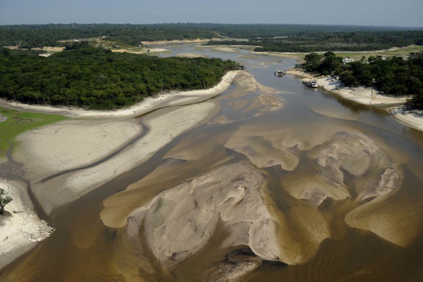 Amazônia na seca